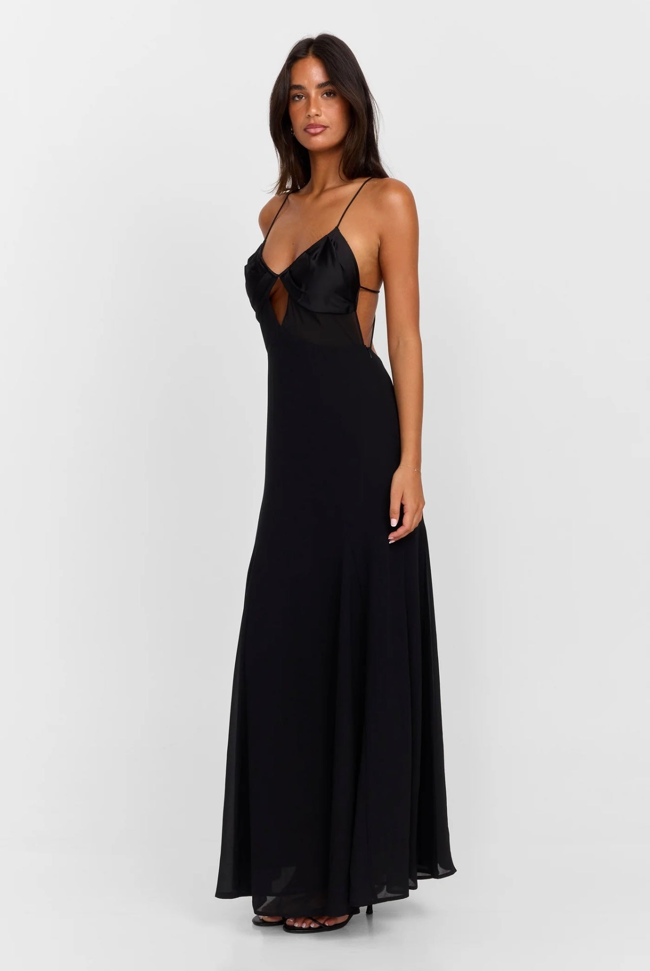 Electra Maxi Dress - Black