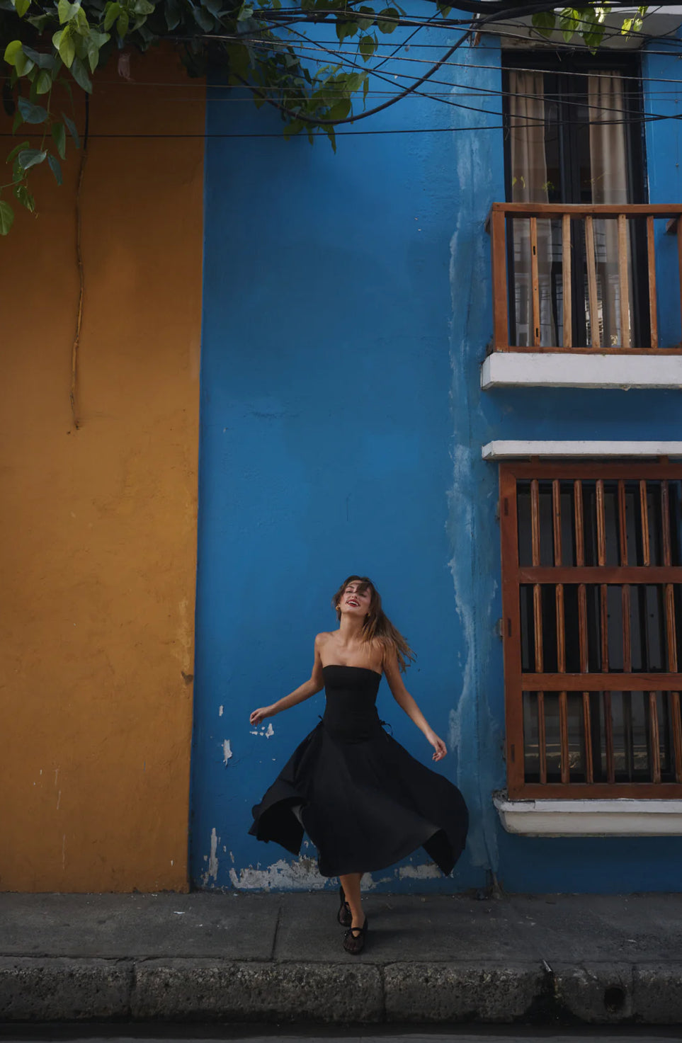 Kittie Maxi Dress - Noir