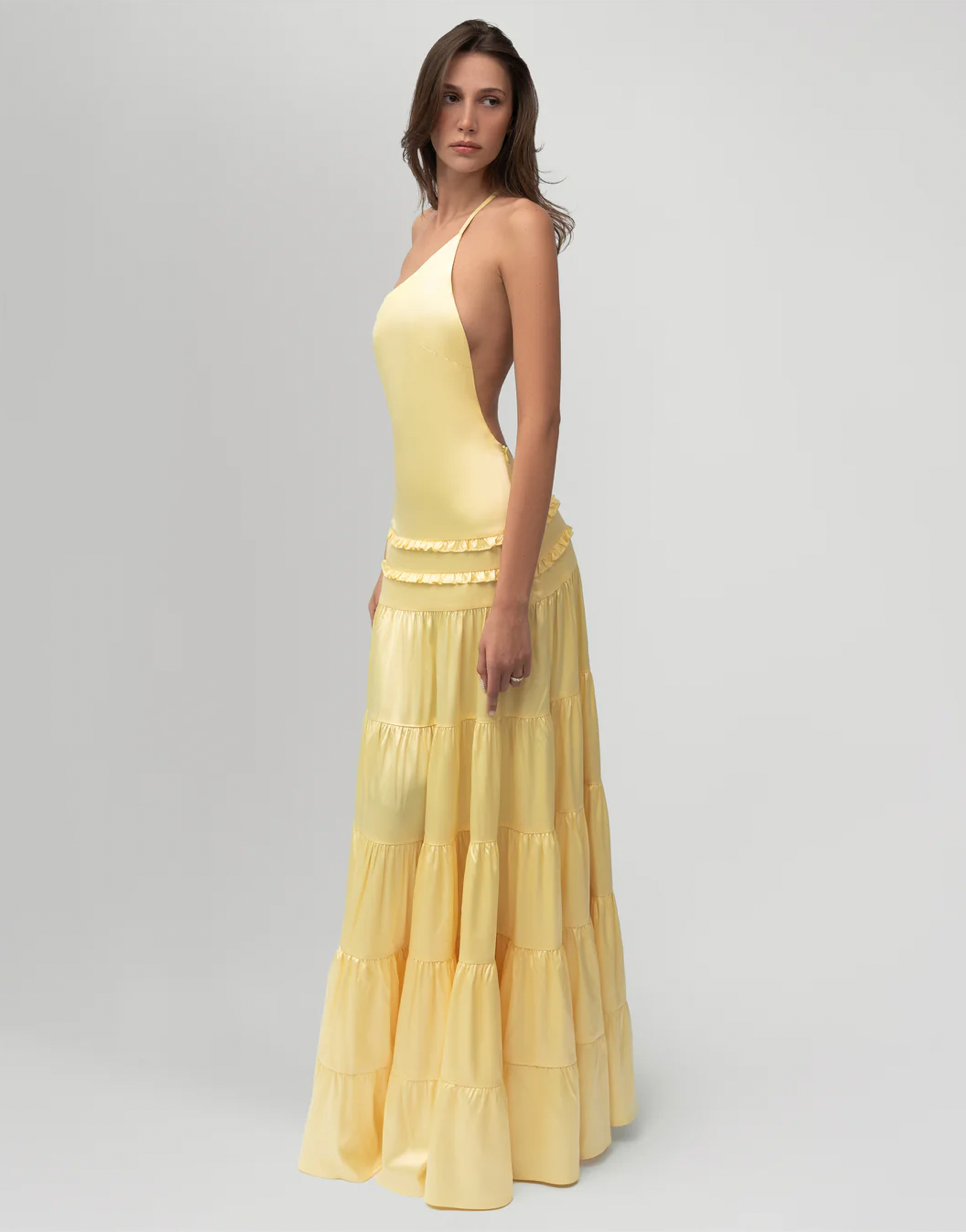 Athena Dress - Yellow