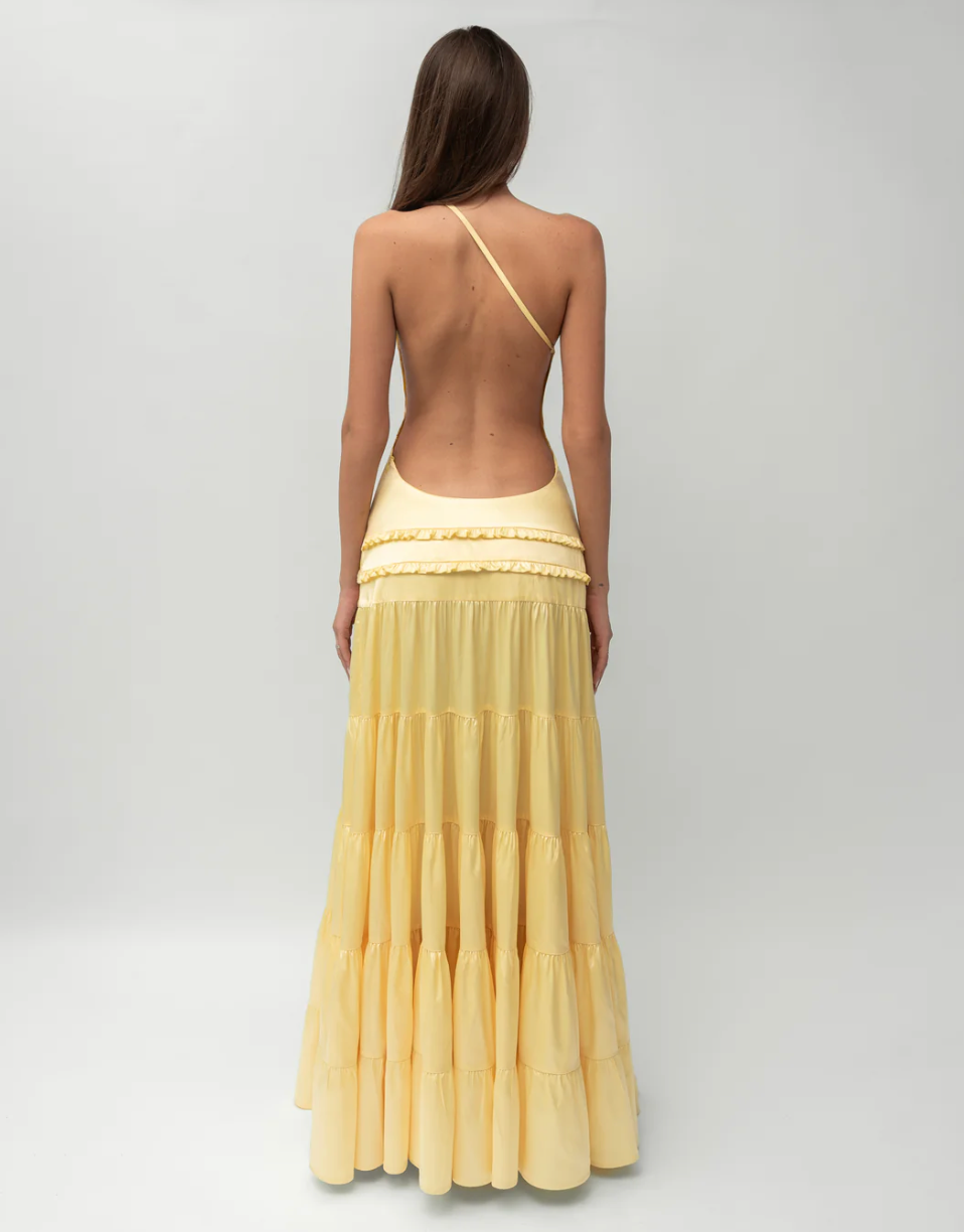 Athena Dress - Yellow