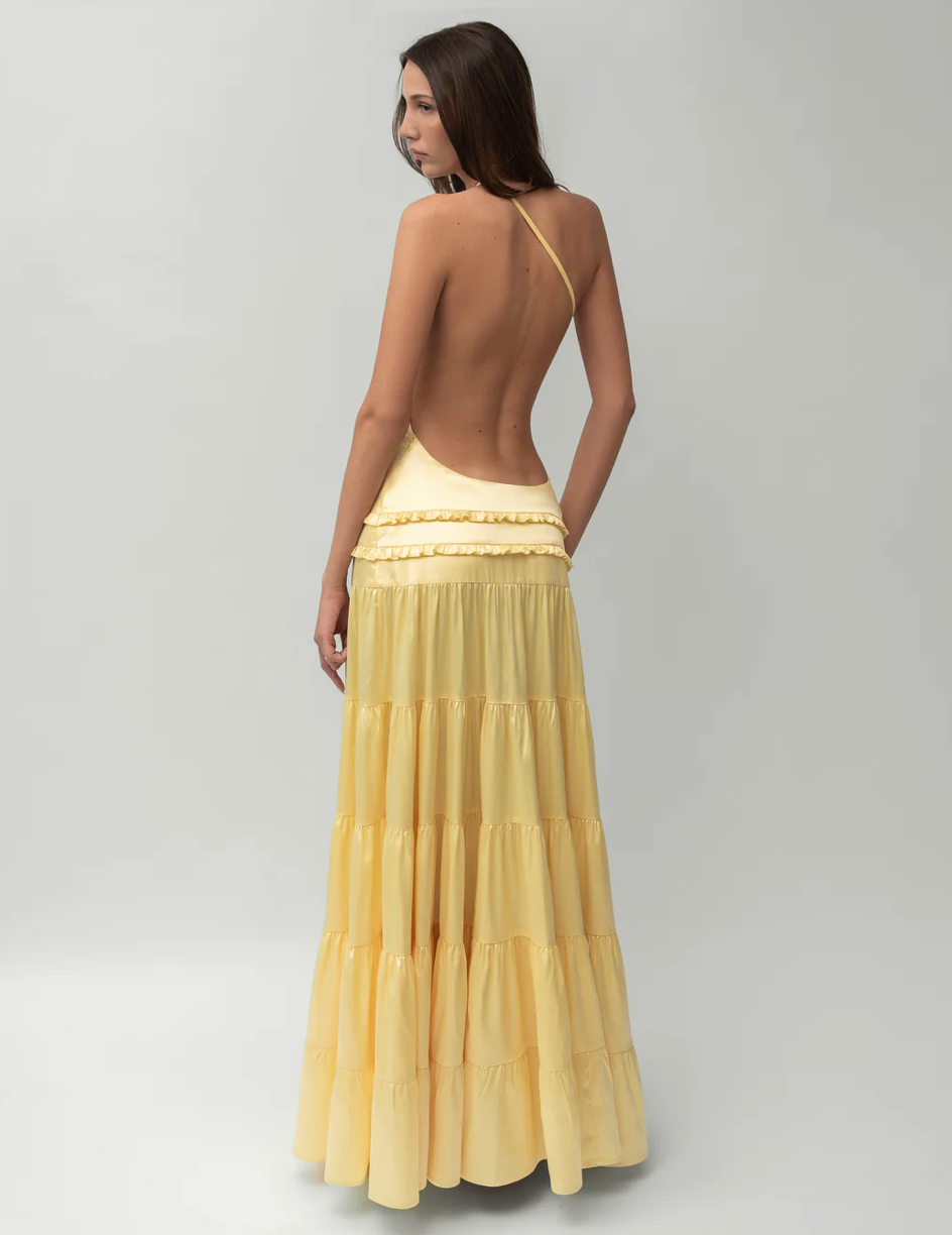 Athena Dress - Yellow