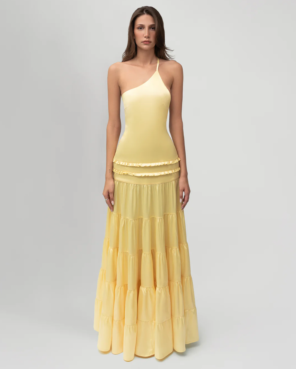 Athena Dress - Yellow